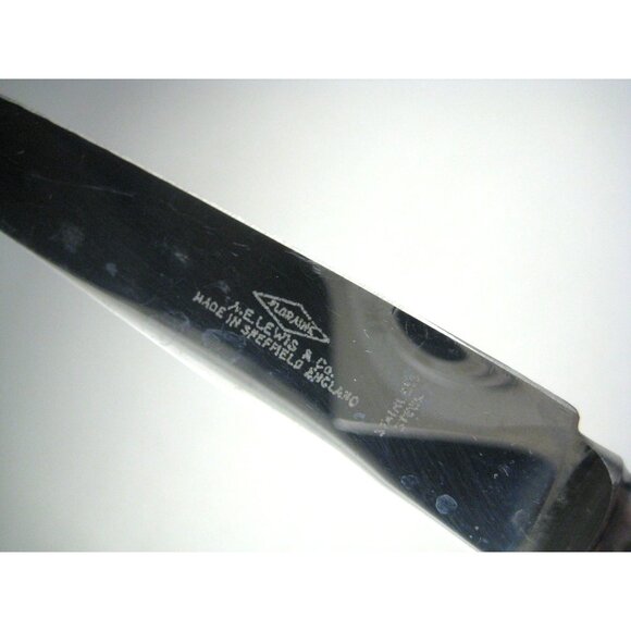 Decorative Cheese Knife Spoon Set Blue Gold Porcelain Handles Serving Utensils - Picture 4 of 9